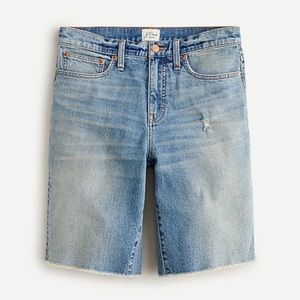 J Crew Long Denim Short Norwalk Wash
